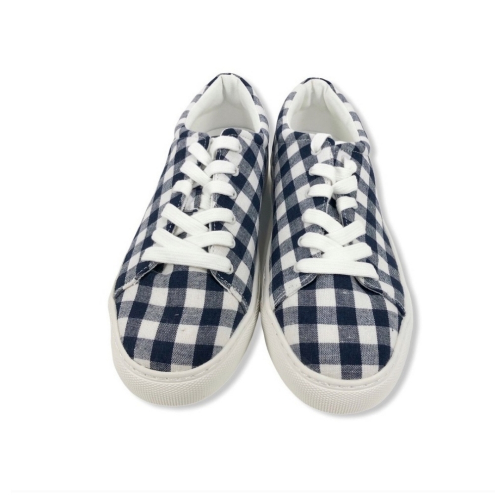 J. Crew Gingham Road Trip Sneakers